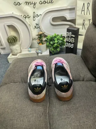 Adidas Samba OG Tênis Lifestyle em Camurça Rosa Poá 8
