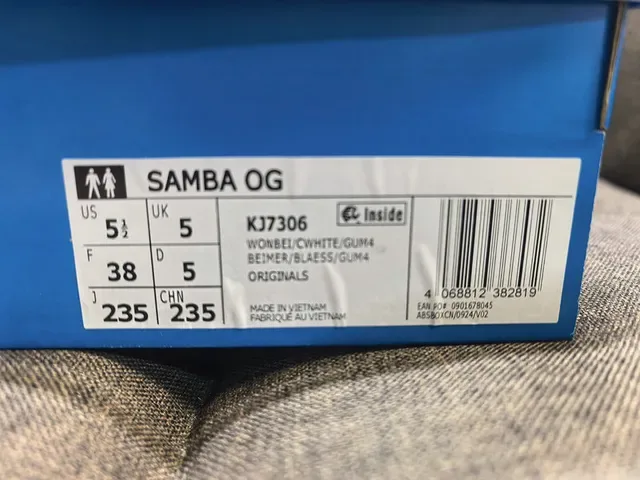 Adidas Samba OG Malva Camurça Tênis Lifestyle 2