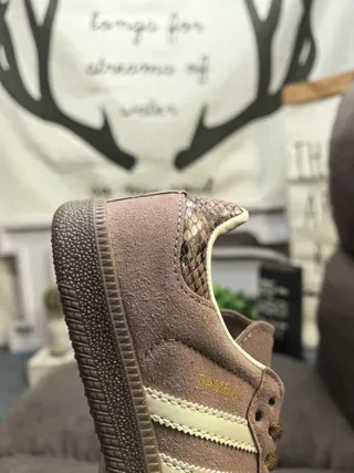 Adidas Samba OG Malva Camurça Tênis Lifestyle 23