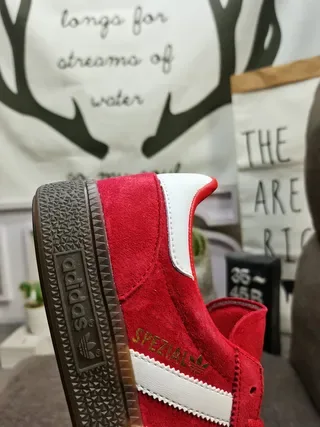Adidas Samba OG Vermelho e Branco Lifestyle Sneakers 3