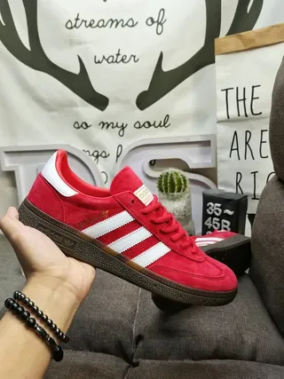 Adidas Samba OG Vermelho e Branco Lifestyle Sneakers 5