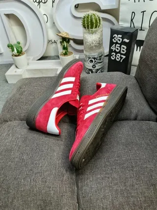 Adidas Samba OG Vermelho e Branco Lifestyle Sneakers 6
