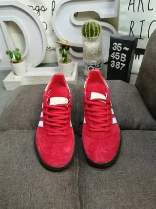 Adidas Samba OG Vermelho e Branco Lifestyle Sneakers 10