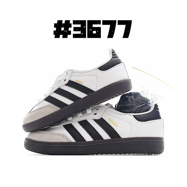 Adidas Samba OG White Black Navy Lifestyle Sneakers 3