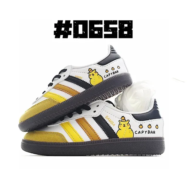 Adidas Samba OG White Black Navy Lifestyle Sneakers 5