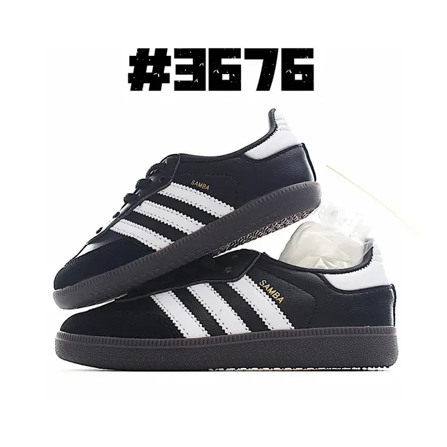 Adidas Samba OG White Black Navy Lifestyle Sneakers 7