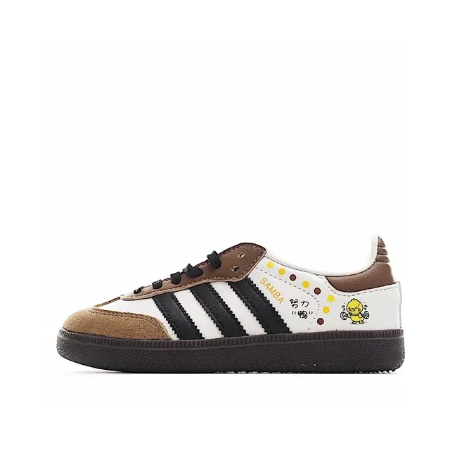 Adidas Samba OG White Black Navy Lifestyle Sneakers 14