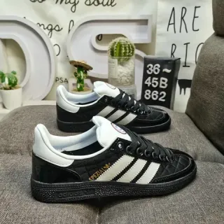 Adidas Spezial Sneakers Lifestyle أسود وأبيض