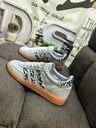 Adidas Spezial Sneakers Lifestyle en daim imprimé léopard 7