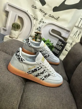 Adidas Spezial Sneakers Lifestyle en daim imprimé léopard 9