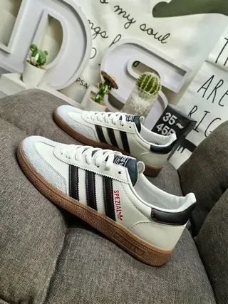 Adidas Spezial Off-White Black Gum लाइफस्टाइल स्नीकर्स 7