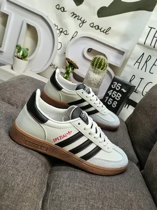 Adidas Spezial Off-White Black Gum लाइफस्टाइल स्नीकर्स 9