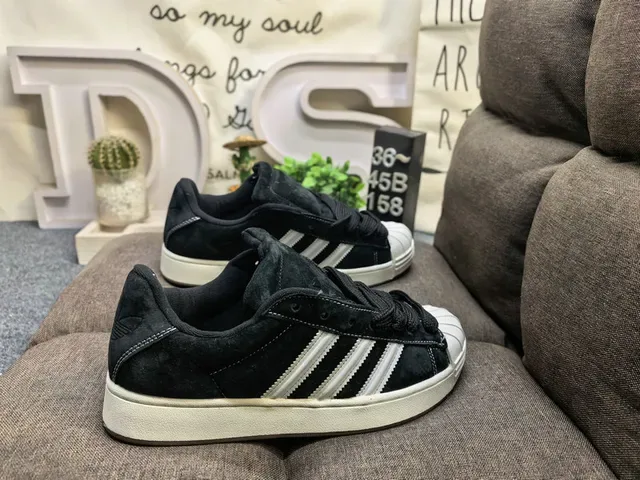 Adidas Superstar Gray Suede Shell-Toe Lifestyle Sneakers 21