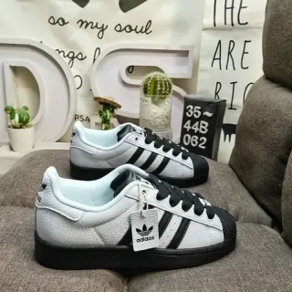 Adidas Superstar 白黑 生活方式运动鞋