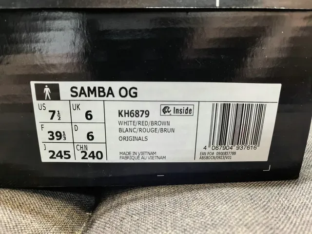 أديداس حذاء رياضي أبيض أحمر low top جلد سويدي علوي نمط حياة 2
