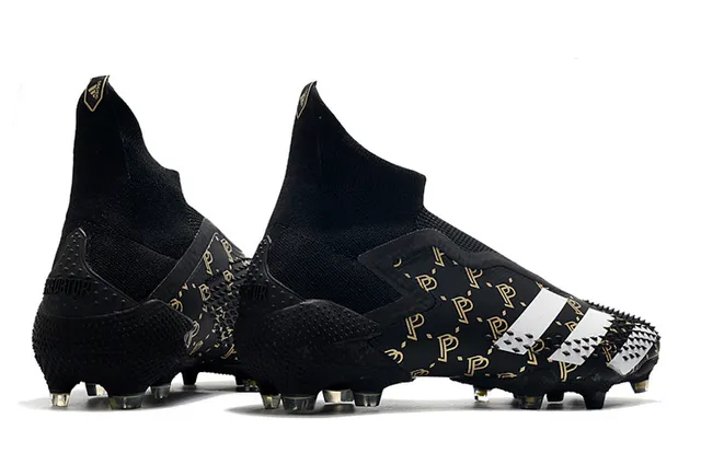 Adidas X Speedportal Black Gold Monogram Firm-Ground Soccer Shoes 7