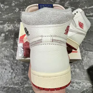 Air Jordan 1 High Off-White रेड सोल बास्केटबॉल जूते