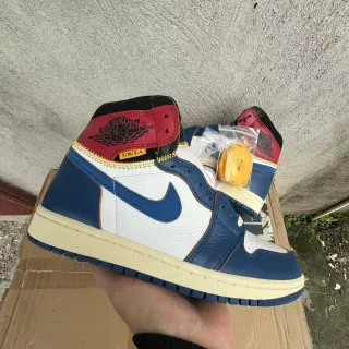 Air Jordan 1 Union Los Angeles Navy White Red 篮球鞋