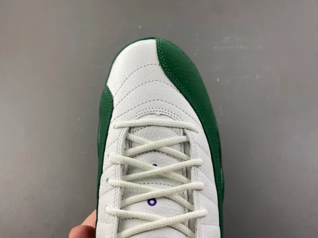 Air Jordan 12 সাদা সবুজ বাস্কেটবল জুতা 5