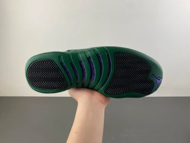 Air Jordan 12 সাদা সবুজ বাস্কেটবল জুতা 10