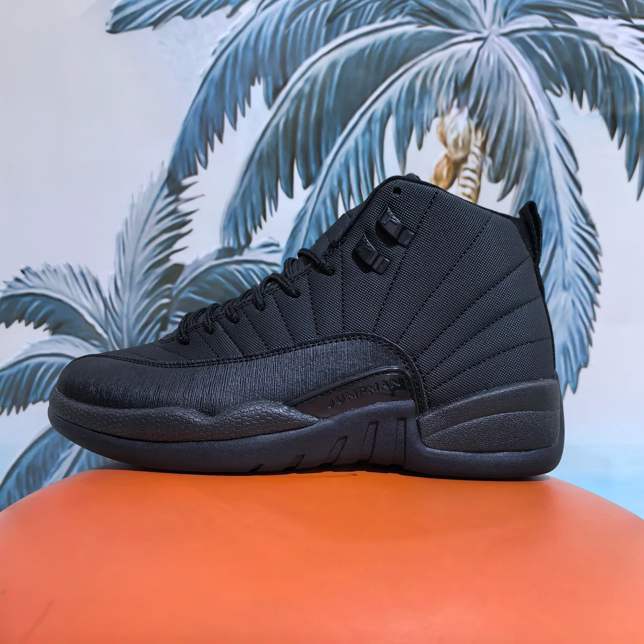 Zapatillas de baloncesto Air Jordan 12 de piel de serpiente blanco y morado 8