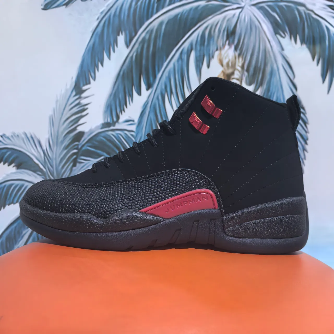 Zapatillas de baloncesto Air Jordan 12 de piel de serpiente blanco y morado 12