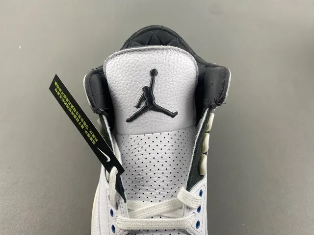 Air Jordan 3 白色 海军蓝 黑色 米色 篮球鞋 13