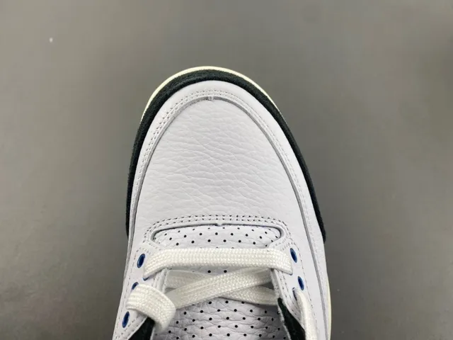 Air Jordan 3 白色 海军蓝 黑色 米色 篮球鞋 14