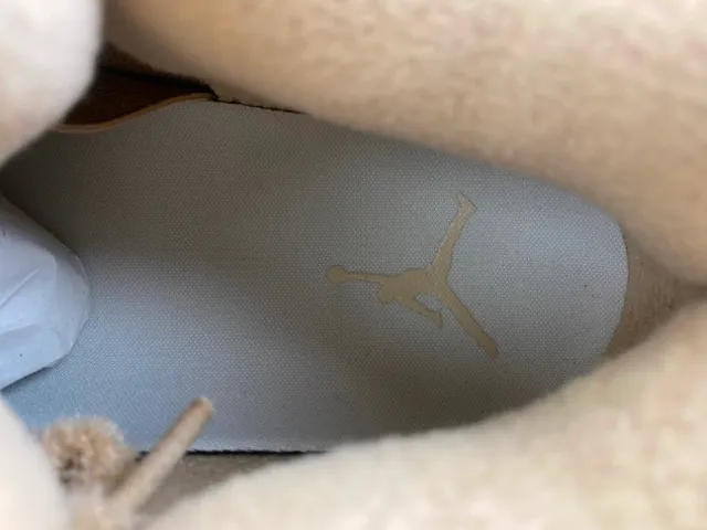 Air Jordan 4 বেইজ ফ্লিস হাই-টপ বাস্কেটবল জুতো 7