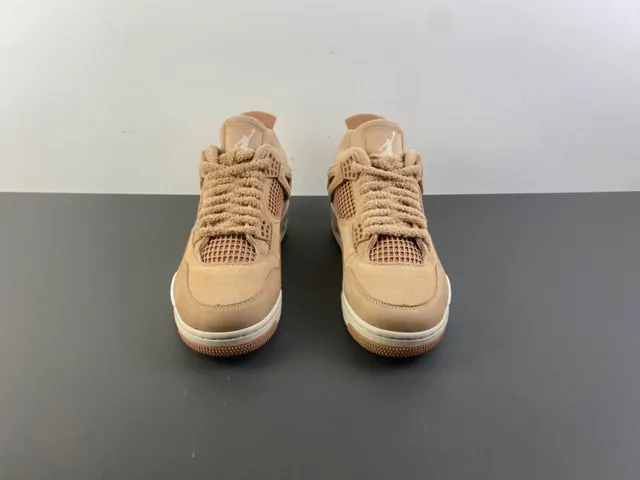 Air Jordan 4 বেইজ ফ্লিস হাই-টপ বাস্কেটবল জুতো 11