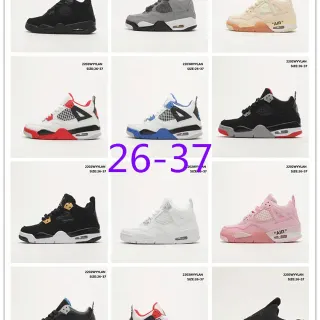Air Jordan 4 Baskets lifestyle noires