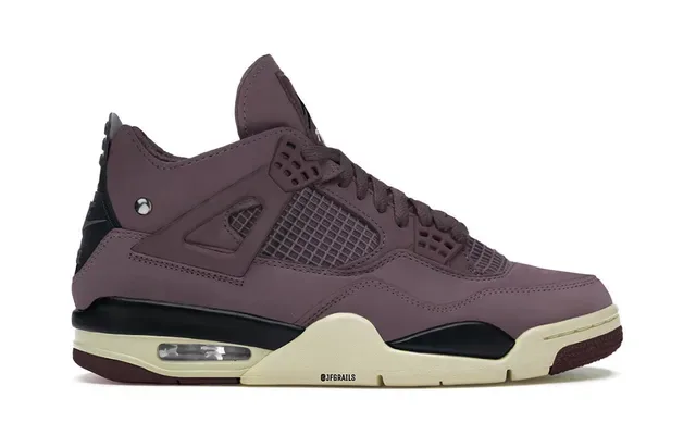 Air Jordan 4 Tênis de Basquete de Camurça Marrom Mate 3