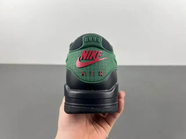 Air Jordan Chaussures Noir Vert Tige Stratifiée Unité Visible Lifestyle 4