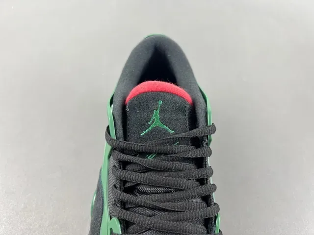 Air Jordan Chaussures Noir Vert Tige Stratifiée Unité Visible Lifestyle 5