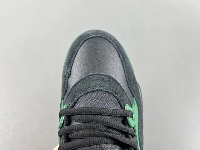 Air Jordan Chaussures Noir Vert Tige Stratifiée Unité Visible Lifestyle 6