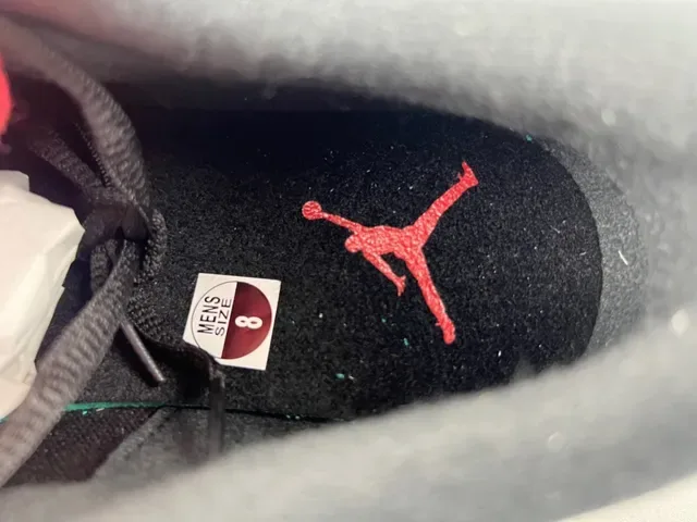 Air Jordan Chaussures Noir Vert Tige Stratifiée Unité Visible Lifestyle 7