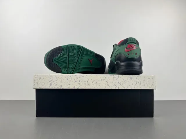 Air Jordan Chaussures Noir Vert Tige Stratifiée Unité Visible Lifestyle 16