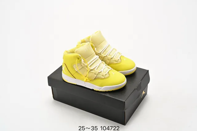 Air Jordan SC-3 Yellow Lifestyle Basketball Shoes 23