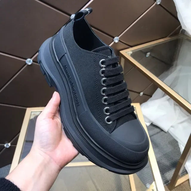 Alexander McQueen Oversized Sneaker Black Lifestyle Sneakers 2