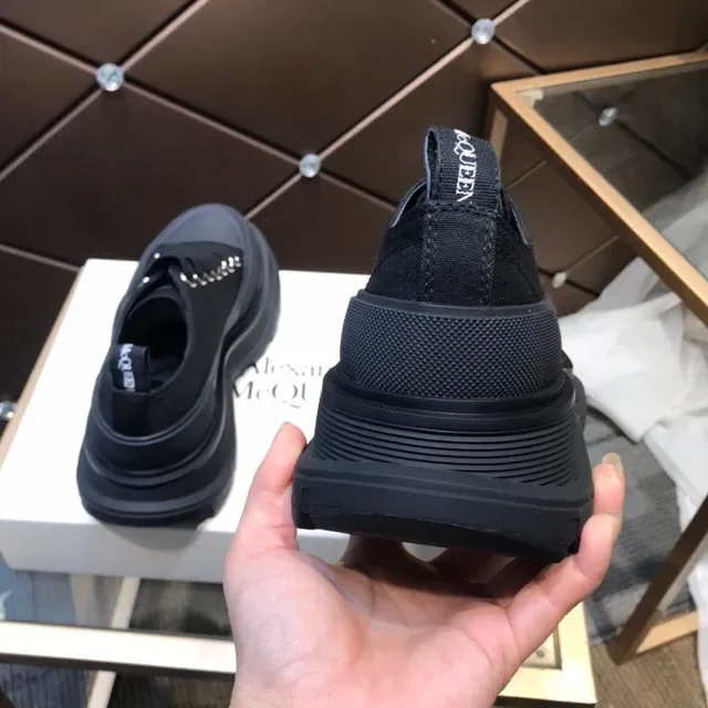 Alexander McQueen Oversized Sneaker Black Lifestyle Sneakers 6
