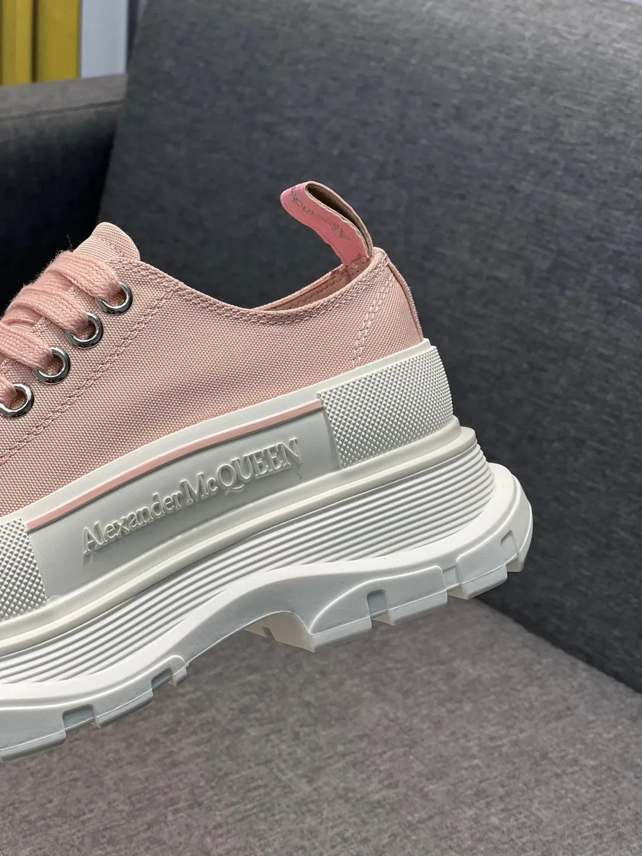 Alexander McQueen Oversized Sneaker Dusty Pink White 生活球鞋 9