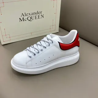 Alexander McQueen Oversized Sneaker White Red Black Lifestyle Sneakers
