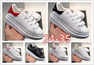 Alexander McQueen حذاء oversized أبيض وأحمر كعب منصة صناديق أصابع مثقوبة sneakers lifestyle 2