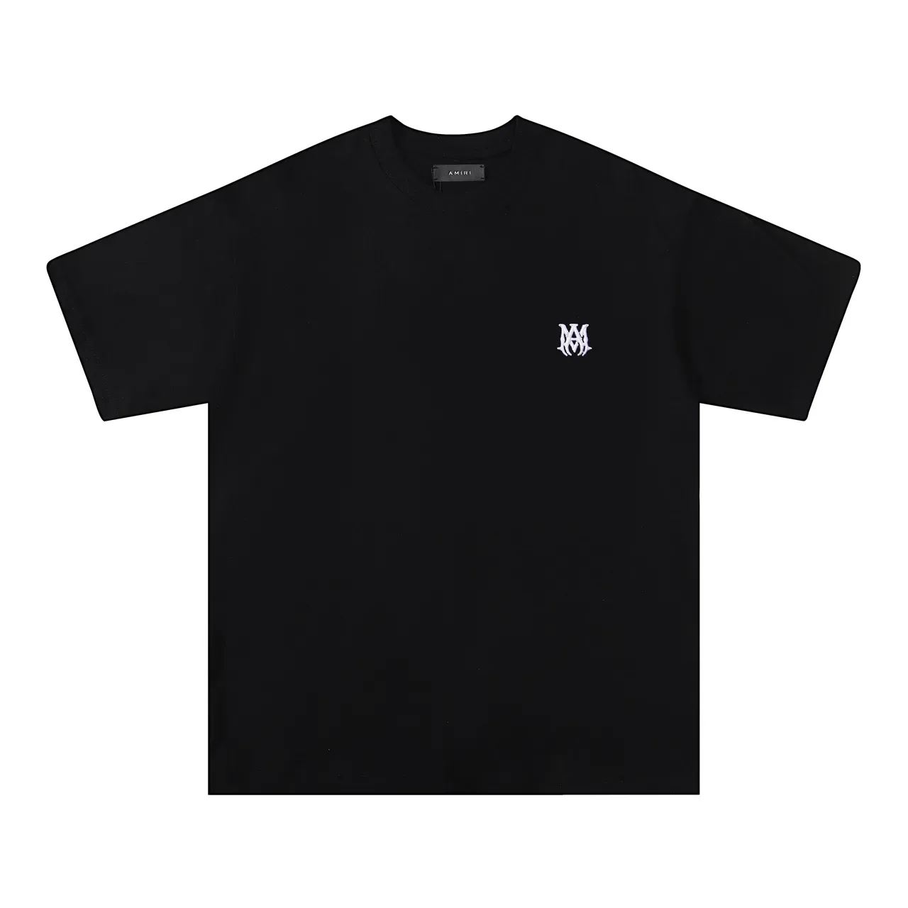 T-shirt col rond Amiri à logo brodé 5