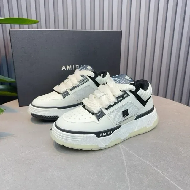 Amiri MA Court Off-White Black Accent sneakers lifestyle 4
