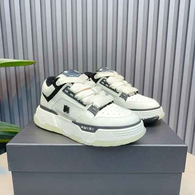 Amiri MA Court Off-White Black Accent sneakers lifestyle 8