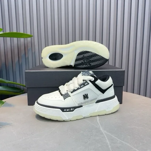 Amiri MA Court Off-White Black Accent sneakers lifestyle 9