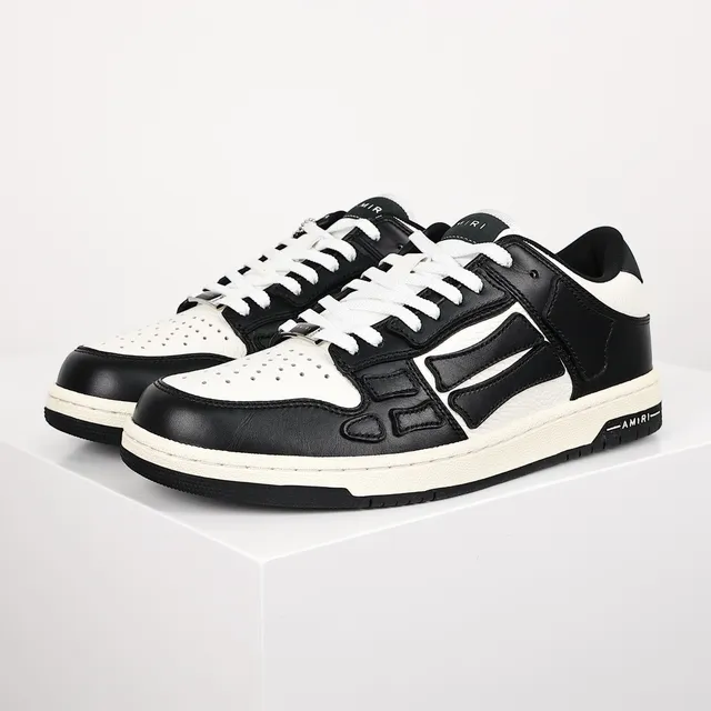 Amiri Skel Top Black and White Lifestyle Sneakers 2