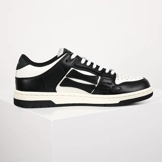 Amiri Skel Top Black and White Lifestyle Sneakers 7