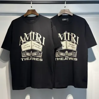 Amiri Theatres Graphic Print Black T-Shirt